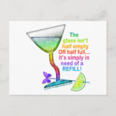 はがき – ガラス半身フル (正面)