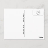 はがき – キクとダンセルフライ (裏面)