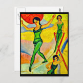 はがき – クラシック/ヴィンテージArt-Macke 威厳がある 20 (正面/裏面)