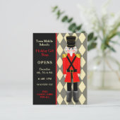 はがき、クリスマスくるみ割り、任意のイベント ポストカード (スタンド正面)