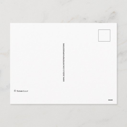 はがき-コイ池から色 シーズンポストカード (裏面)