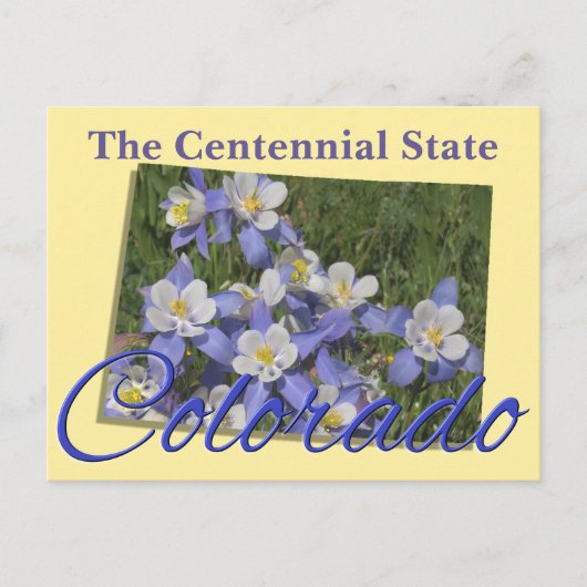 はがき – コロラド州 (正面)