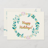 はがき、サイズ：標準はがき、紙:マット, ポストカード (正面/裏面)