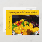 はがき – サポート農家市場 – Peppers (正面/裏面)