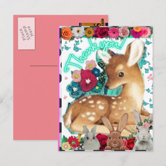 はがき – サンキューカード (正面/裏面)