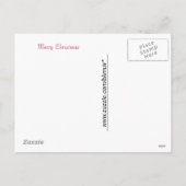 はがき – サンタのそり乗り シーズンポストカード (裏面)