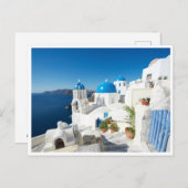 はがき – サントリン(地中海の内) (正面/裏面)