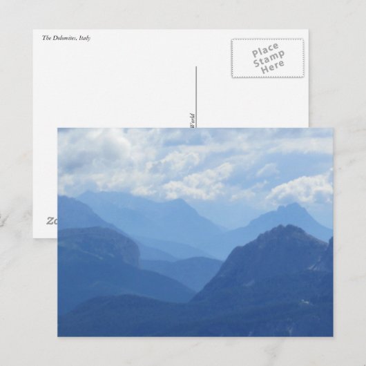 はがき – ザドロミート（イタリア） (正面/裏面)