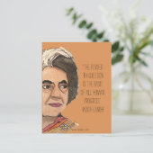 はがき「シスタフッド」シリーズ – インディラ ポストカード (スタンド正面)