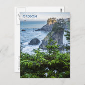 はがき:シースタックとアイリス(ポートレート) ポストカード (正面/裏面)