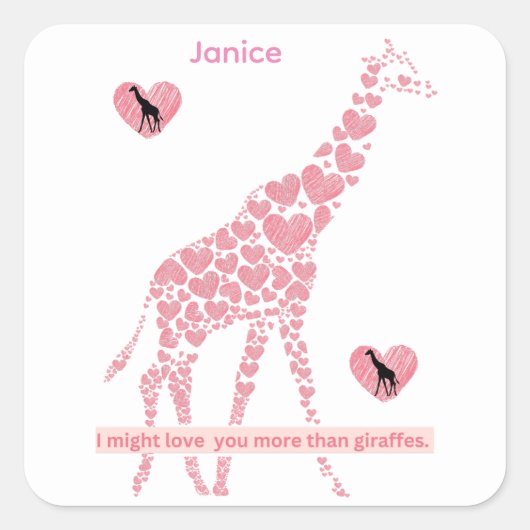 はがき スクエアシール (正面)