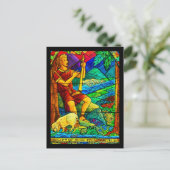 はがき – ステンドガラス–9 (スタンド正面)