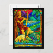 はがき – ステンドガラス–9 (正面/裏面)