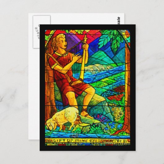 はがき – ステンドガラス–9 (正面/裏面)