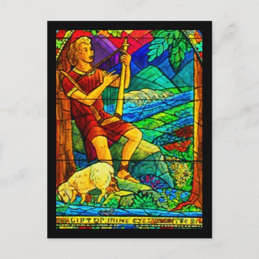 はがき – ステンドガラス–9 (正面)