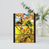 はがき – ステンドグラス – ティファニー1 (スタンド正面)