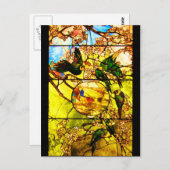 はがき – ステンドグラス – ティファニー1 (正面/裏面)