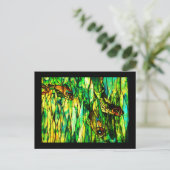 はがき – ステンドグラス – ティファニー13 (スタンド正面)