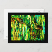 はがき – ステンドグラス – ティファニー13 (正面/裏面)