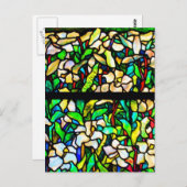 はがき – ステンドグラス – ティファニー14 (正面/裏面)