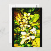 はがき – ステンドグラス – ティファニー2 (正面/裏面)