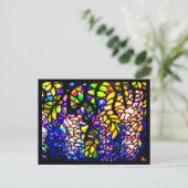 はがき – ステンドグラス – ティファニー4 (スタンド正面)