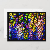 はがき – ステンドグラス – ティファニー4 (正面/裏面)