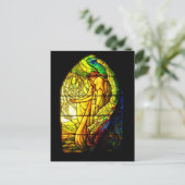 はがき – ステンドグラス – ティファニー7 (スタンド正面)