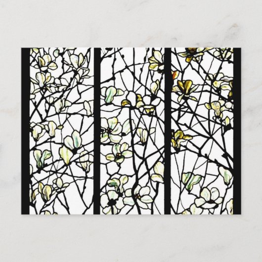 はがき – ステンドグラス – ルイ・ティファニー10 (正面)