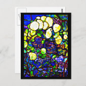 はがき – ステンドグラス – ルイ・ティファニー14 (正面/裏面)