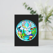 はがき – ステンドグラス – ルイ・ティファニー3 (スタンド正面)