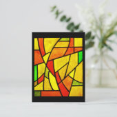 はがき – ステンドグラス–10 (スタンド正面)