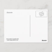 はがき:スパロー ポストカード (裏面)