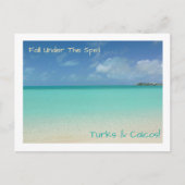 はがき/タークスとカイコス/「呪文の下での秋」 ポストカード (正面)