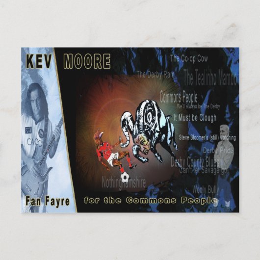 はがき「ダービーファンフェイレ」 ポストカード (正面)