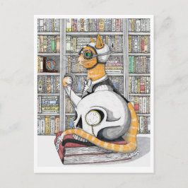 はがき:ネコ用航空 ポストカード