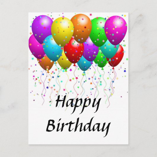 はがき – ハッピーバースデー シーズンポストカード (正面)