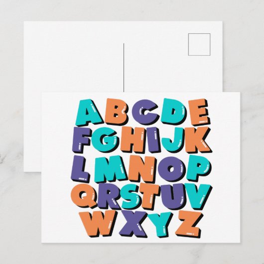 はがき – ハッピーレター (正面/裏面)