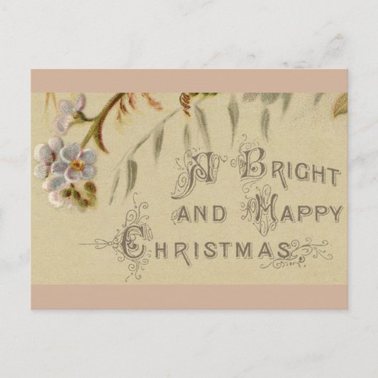 はがき – ハッピ忘れークリスマス – ノート (正面)