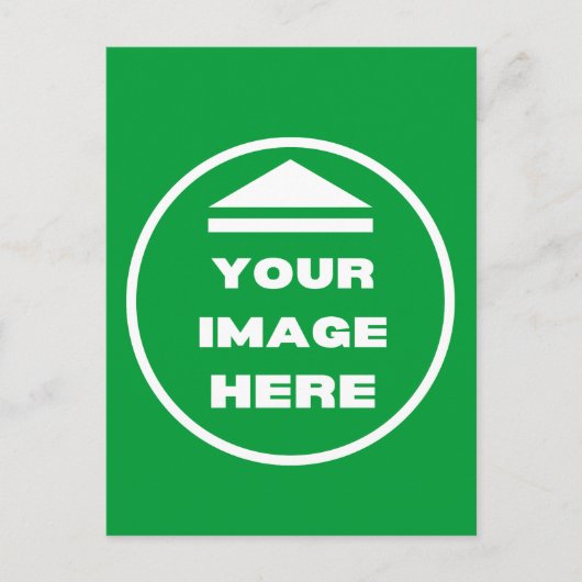 はがき – -パーソナライズされたイメージの追加/文字 (正面)