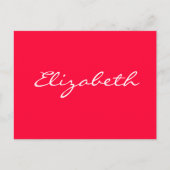 はがき – パーソナライズされた (正面)