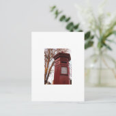 はがき – ビクトリアン英文ポストボックス (スタンド正面)