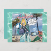 はがき – ビーチは全てを修正 (正面/裏面)