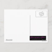 はがき – ピアノキーボード白黒 (裏面)