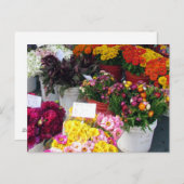 はがき – フラワーマーケット (正面/裏面)