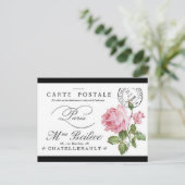 はがき – フランスのバラ (スタンド正面)