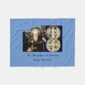 はがき フリースブランケット (正面(横))