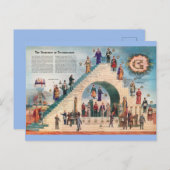 はがき – フリーメーソンの構造 (正面/裏面)