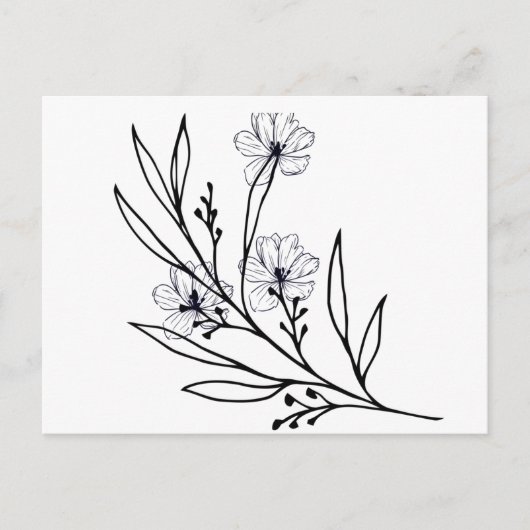 はがき – フローラデザイン (正面)