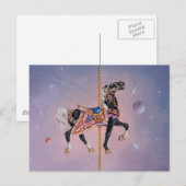 はがき – ペタルマ回転木馬ホース2 (正面/裏面)